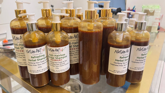 天然草本洗頭水 (清爽 / 防脫髮/去屑) - SLS FREE - NatureArt